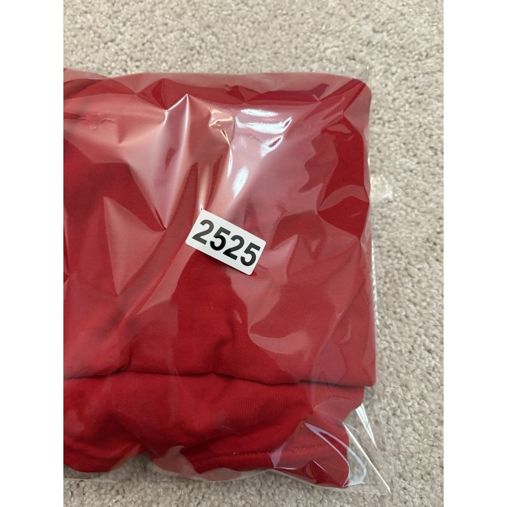VTG Y2K Pelle Pelle Red 30 Years Strong Embroidered Red Short Sleeve Shirt XXL - Picture 5 of 5